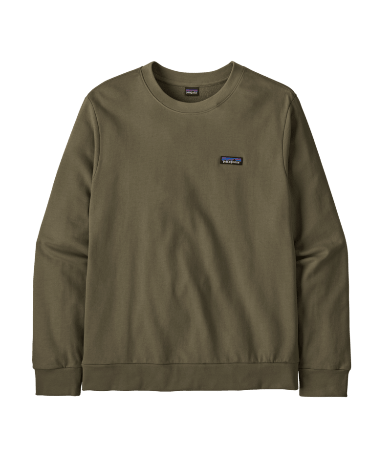 Patagonia sweatshirt Daily crew basin green
