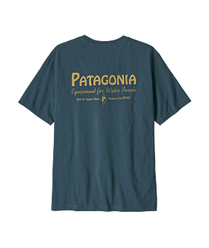 Patagonia t-shirt Water people summit blue