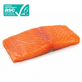 Landodlad Lax ASC 180-200 g Fryst 2,5 kg