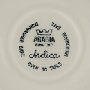 インケリ・レイヴォ  Arcticaシリーズ  白いコーヒーカップソーサー  14cm  1979年  [送料無料]  [サンプル画像]