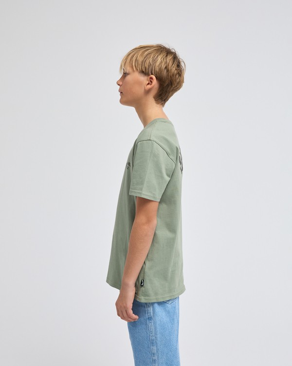 Billabong t-shirt jr Arch wave green - 4