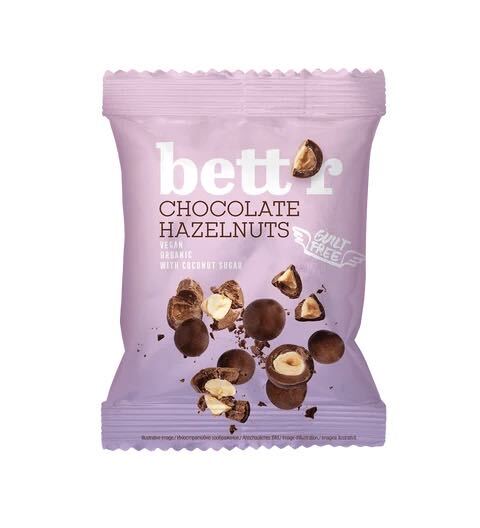 Chokladdoppade hasselnötter bettr