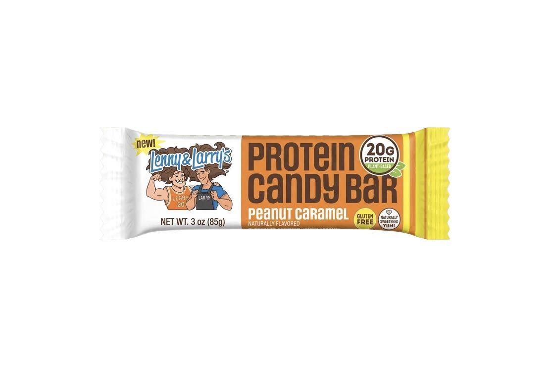 Proteinbar choklad jordnöt karamell 85g Lenny och Larrys