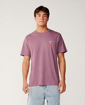 Rip Curl t-shirt Pacific Rinse Higgins dusty purple