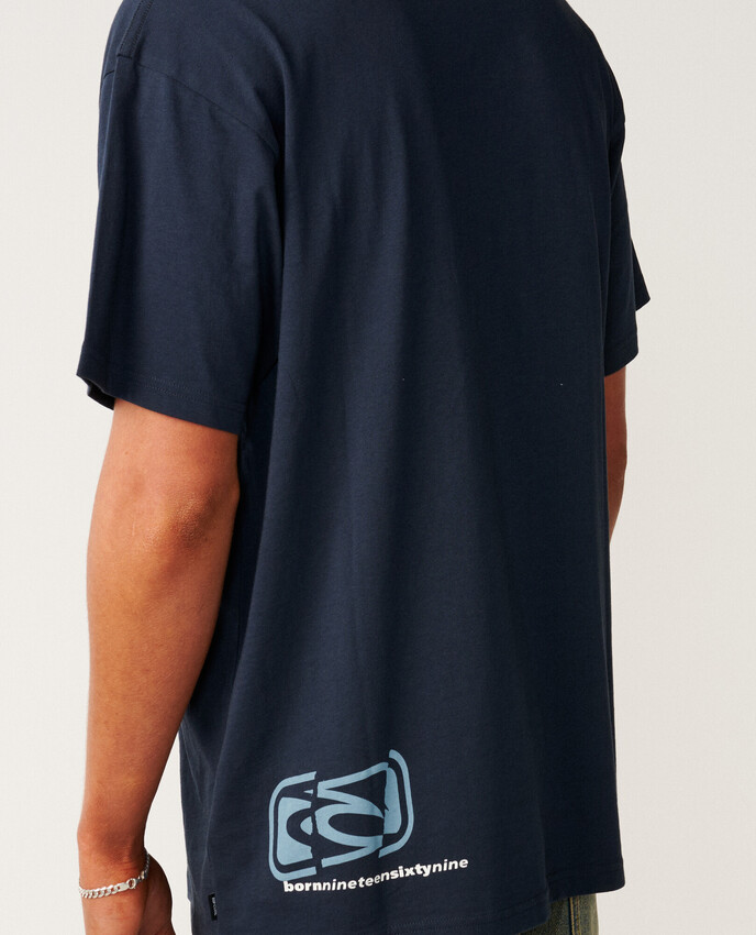 Rip Curl t-shirt Archive mashup dark navy - 4