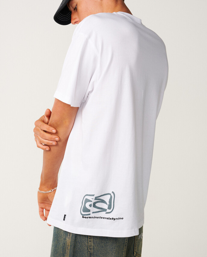 Rip Curl t-shirt Archive mashup white - 4
