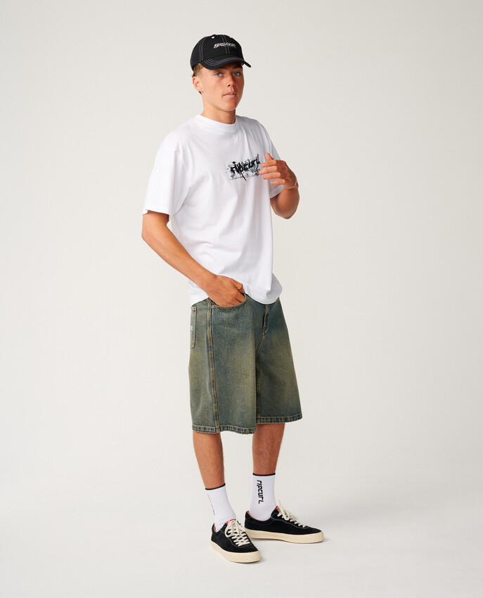 Rip Curl t-shirt Archive mashup white - 5