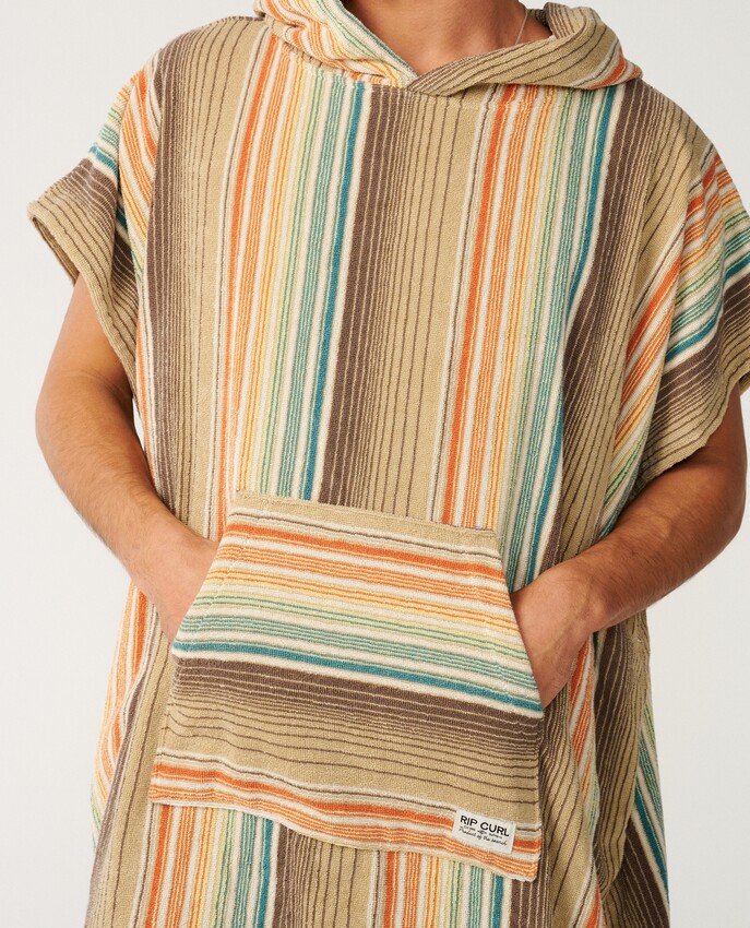 Rip Curl poncho Classic surf khaki sand - 2