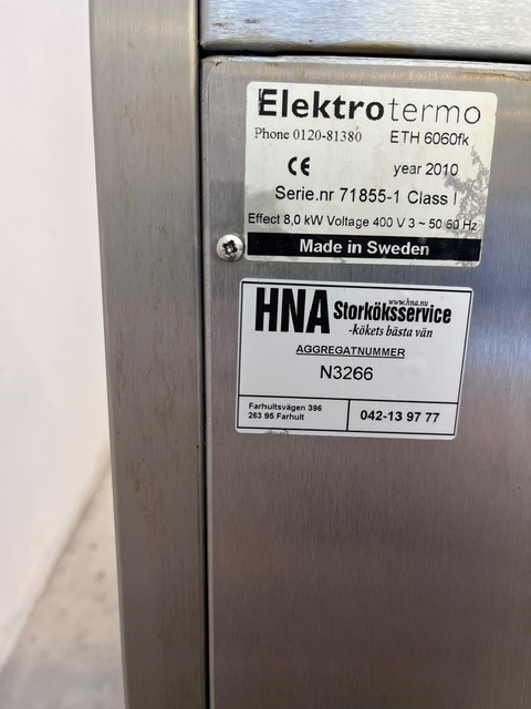 Elektrotermo spis ETH 6060fk - 4