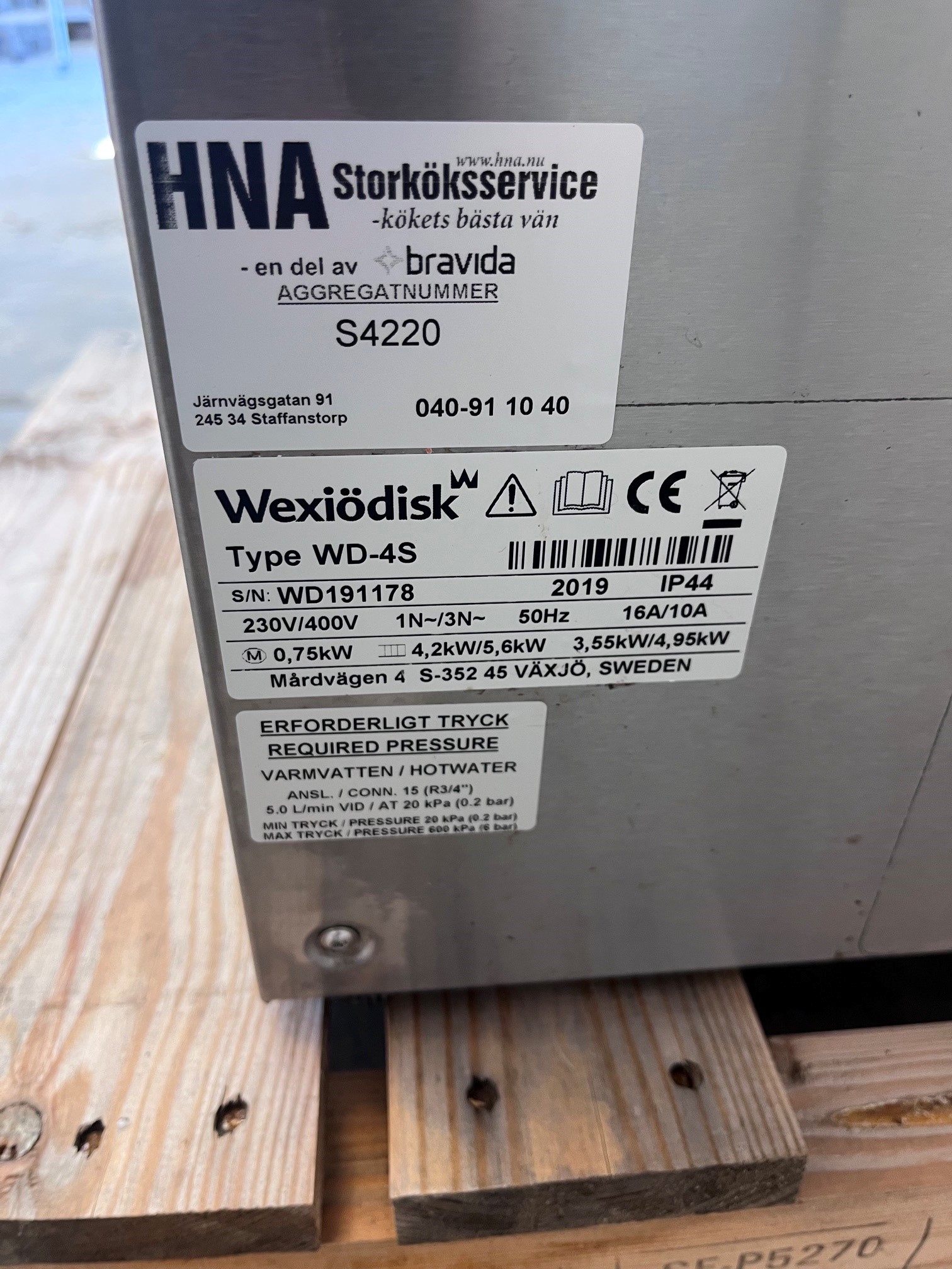 Diskmaskin - Wexiödisk WD-4S Basic - 6