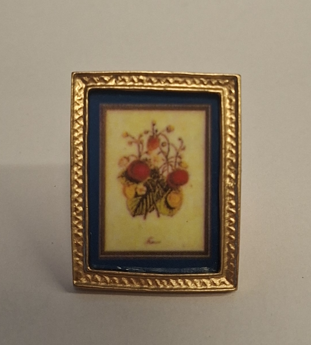 Painting of wild strawberries