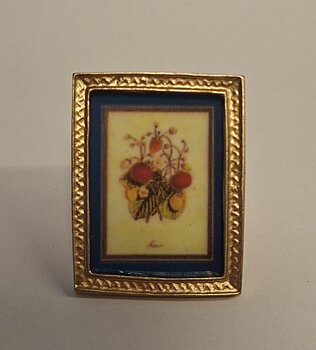 Painting of wild strawberries
