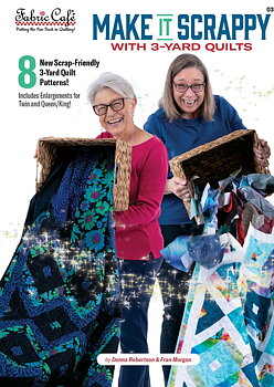 Bok:  3-Make It Scrappy With 3-Yard Quilts - Fabric Cafe