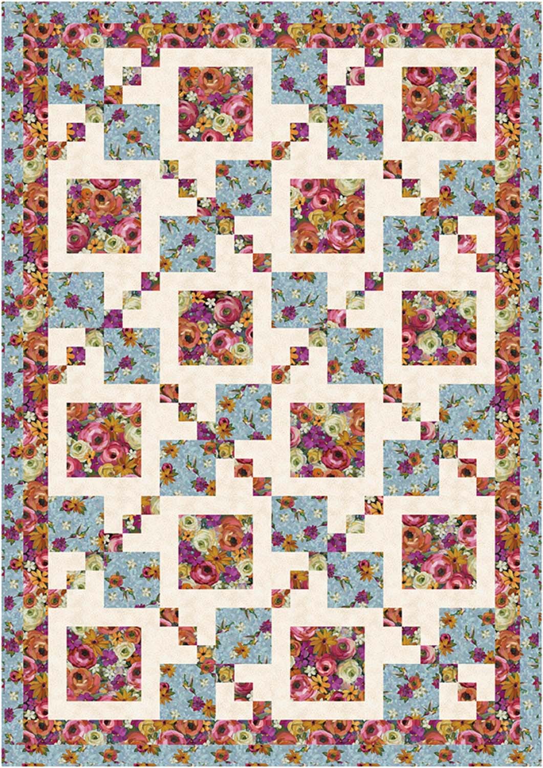 Bok:  Weekend 3-Yard Quilts  - Fabric Cafe - 9