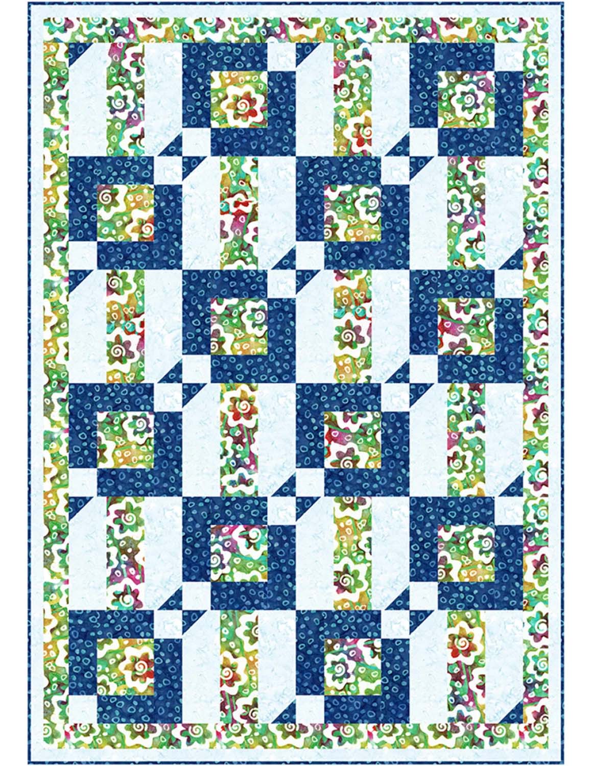 Bok:  Weekend 3-Yard Quilts  - Fabric Cafe - 3