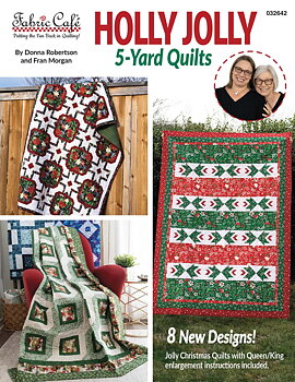Bok:  Holly Jolly 5-Yard Quilts  - Fabric Cafe