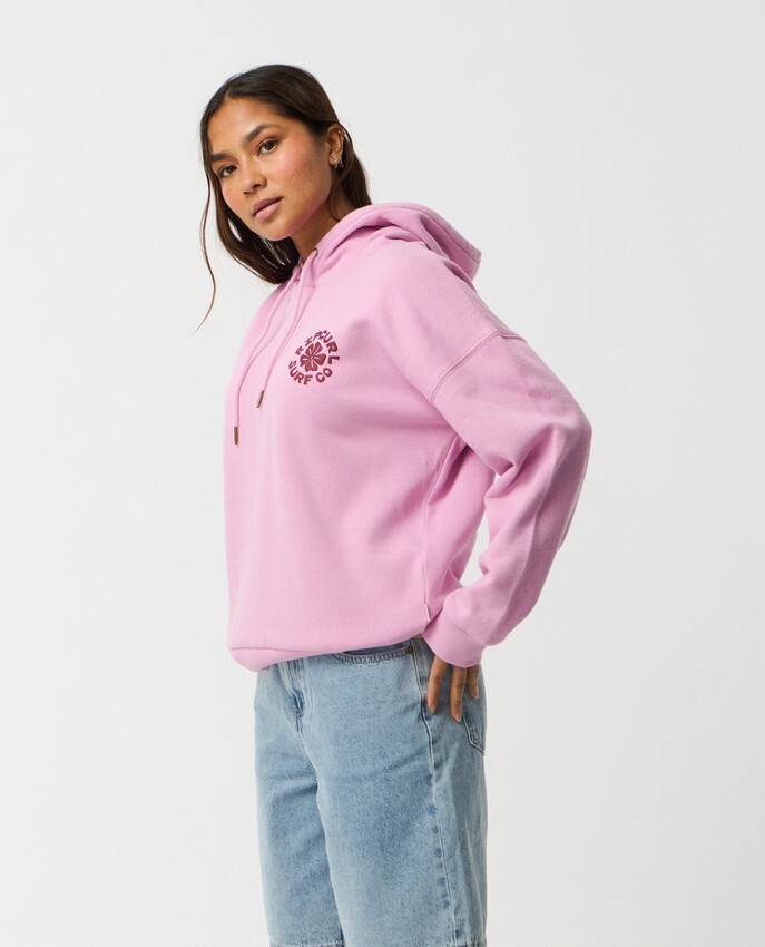 Rip Curl hoodie dam Party Wave lilac - 7