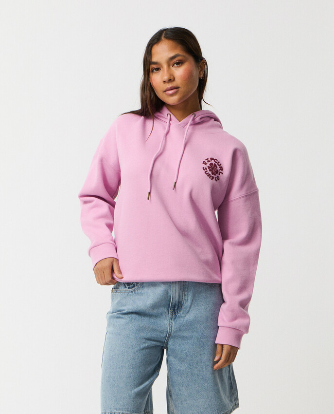 Rip Curl hoodie dam Party Wave lilac - 8