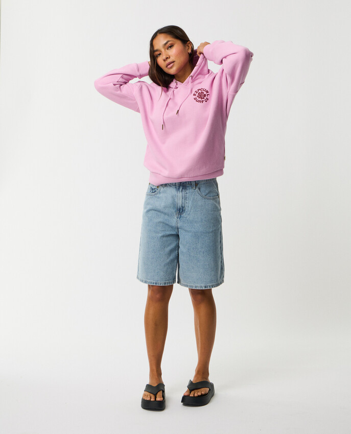 Rip Curl hoodie dam Party Wave lilac - 5