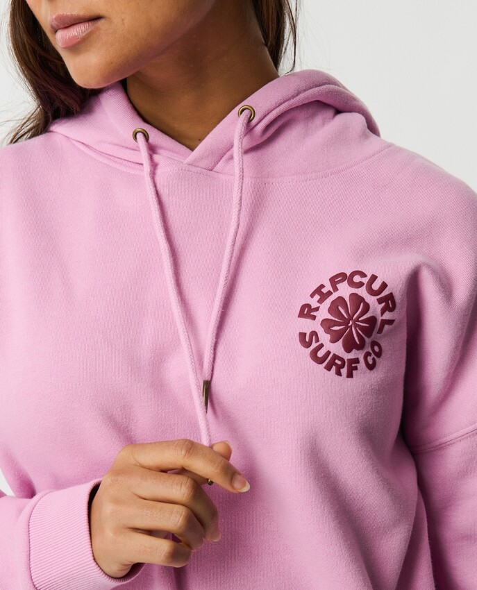 Rip Curl hoodie dam Party Wave lilac - 3