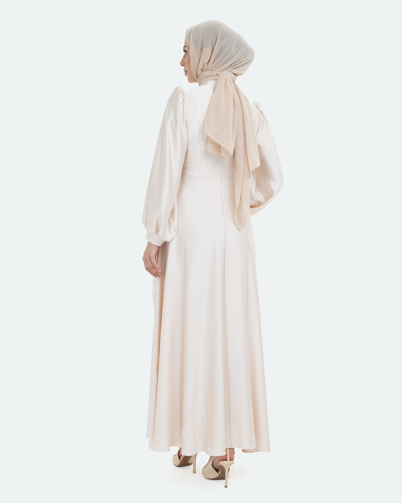 Party Dress - Beige - 7