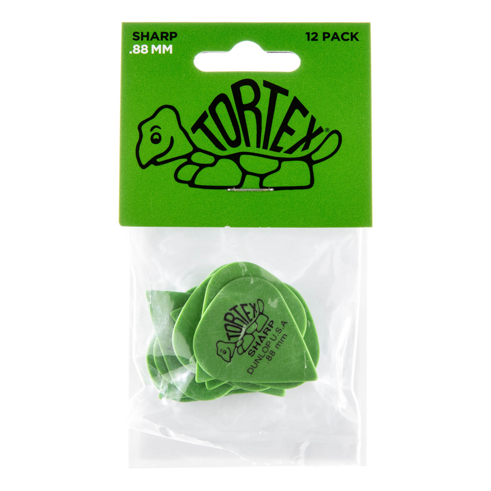 Dunlop Tortex® SHARP Plektrat 12-Pack - 2