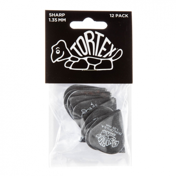 Dunlop Tortex® SHARP Plektrat 12-Pack - 5