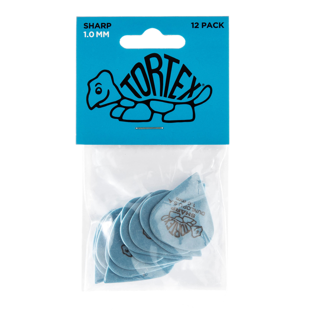 Dunlop Tortex® SHARP Plektrat 12-Pack - 3