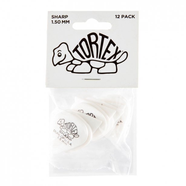 Dunlop Tortex® SHARP Plektrat 12-Pack - 6
