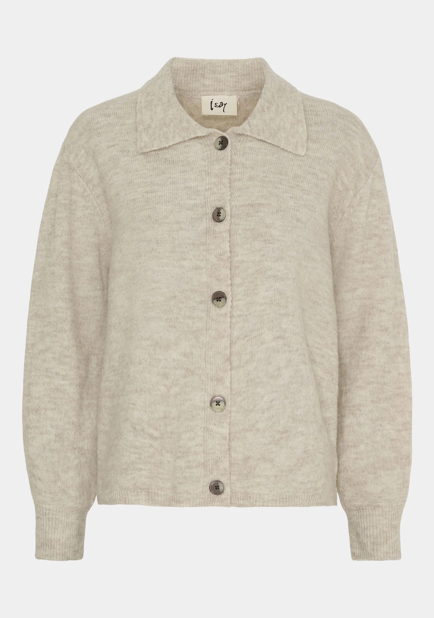 Anna Colar Cardigan - Smokey - Isay - 4