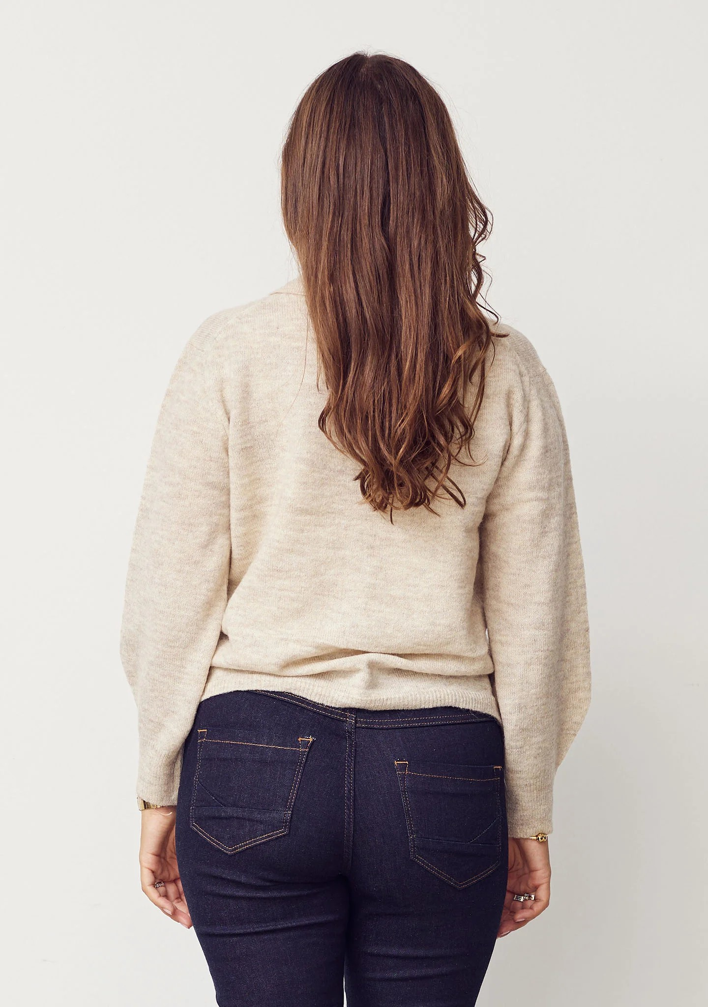 Anna Colar Cardigan - Smokey - Isay - 3