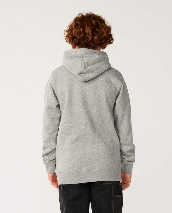 Rip Curl hoodie jr Streamline grey heather - 4