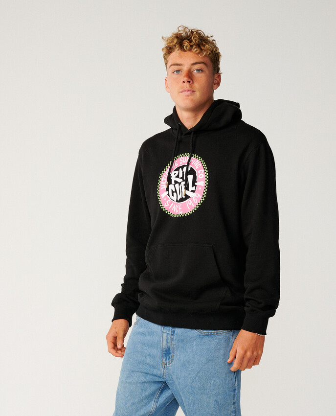 Rip Curl hoodie Streamline black - 4