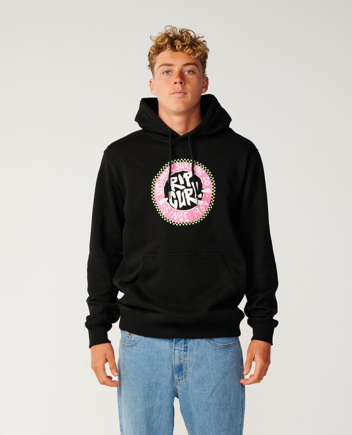 Rip Curl hoodie Streamline black