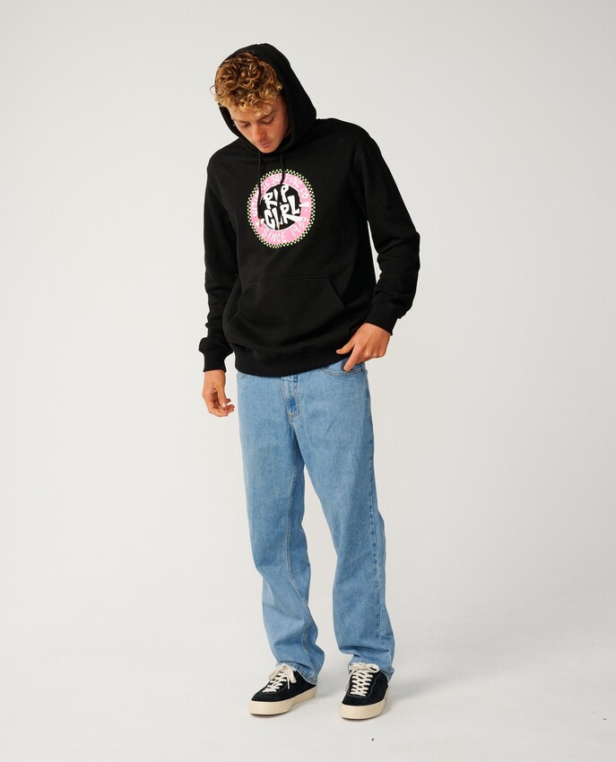 Rip Curl hoodie Streamline black - 5