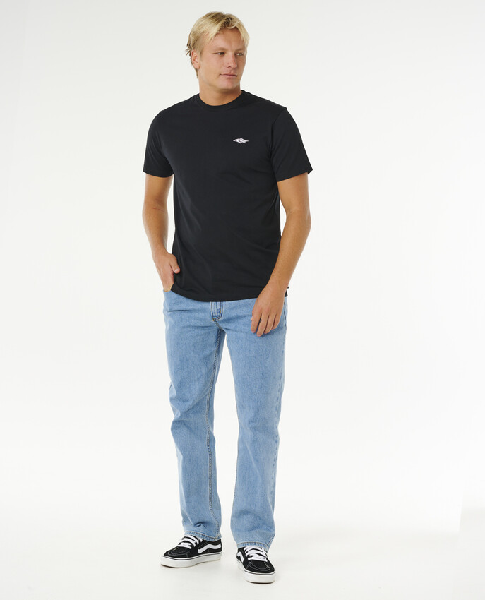 Rip Curl t-shirt Streamline embroid black - 4
