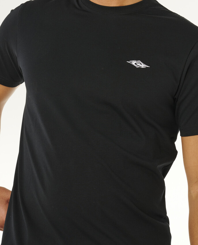 Rip Curl t-shirt Streamline embroid black - 2