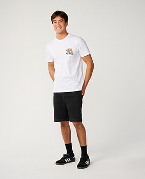 Rip Curl t-shirt Animal white
