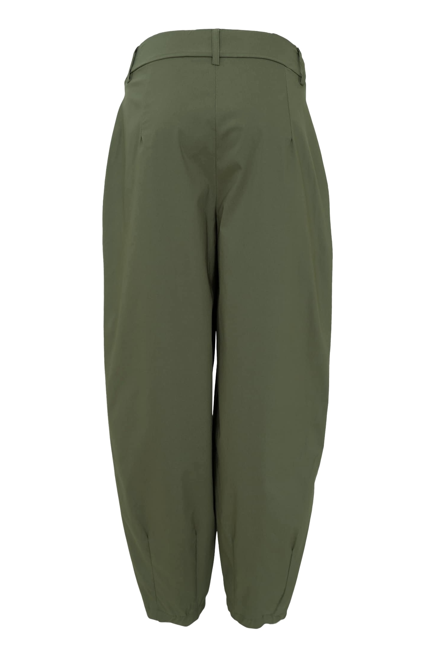 BEATE barrel pants - kaki - 5