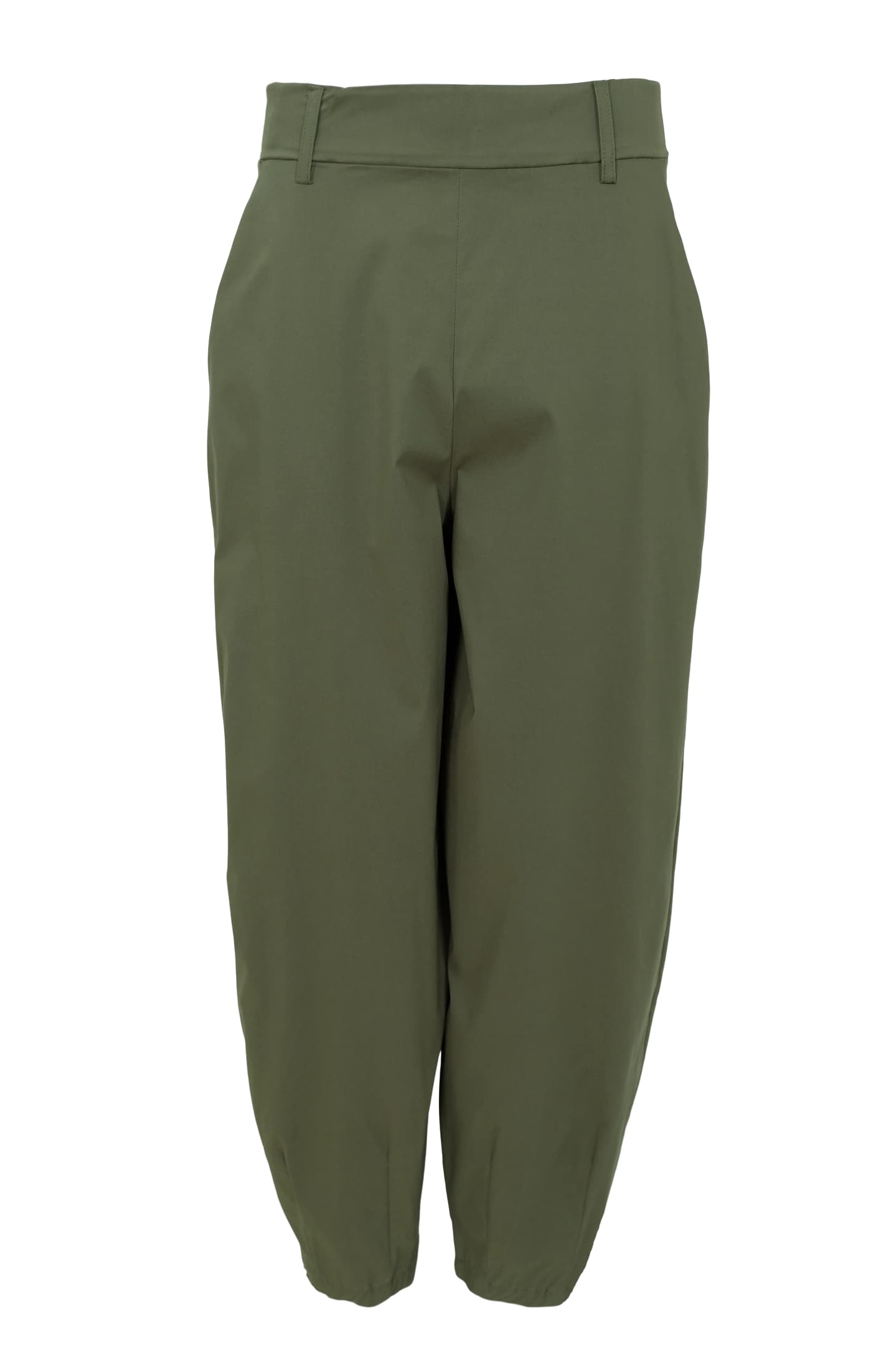 BEATE barrel pants - kaki - 4