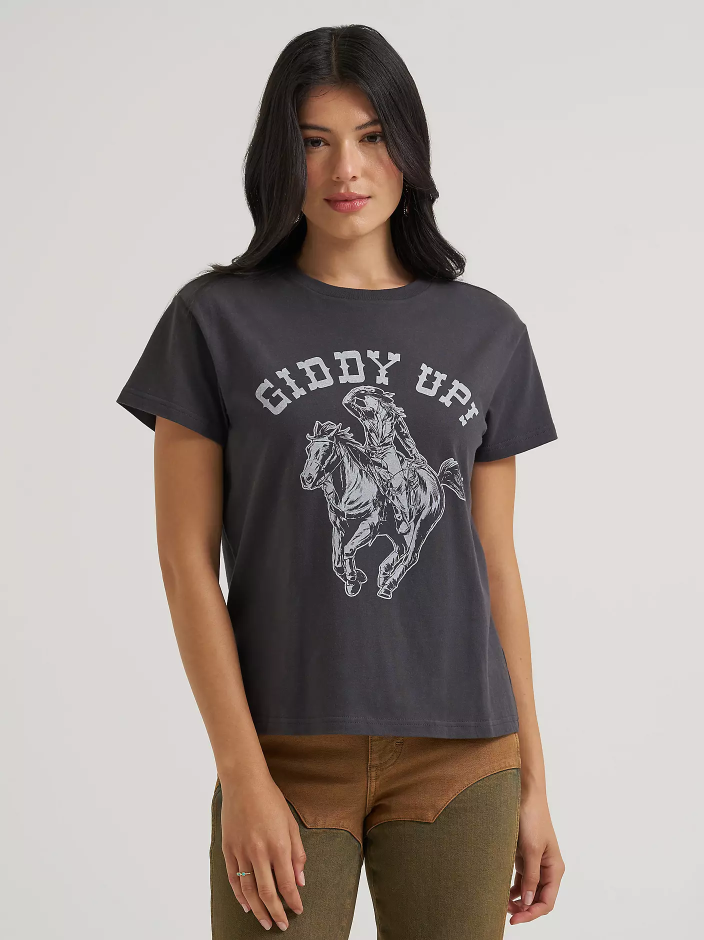 Lainey Wilson X Wrangler Giddy up tee - 2
