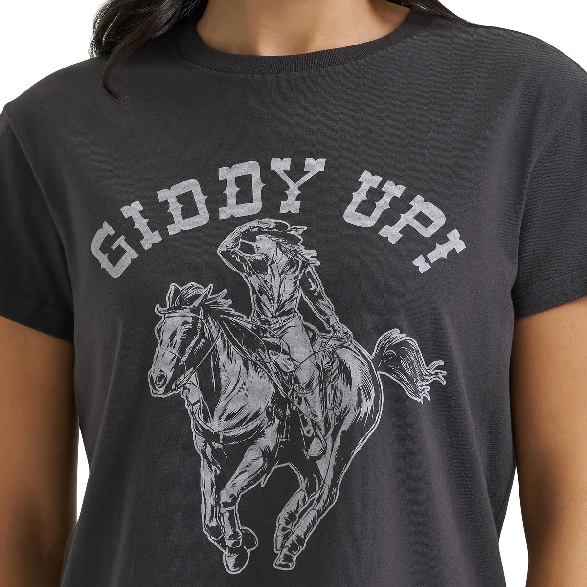 Lainey Wilson X Wrangler Giddy up tee