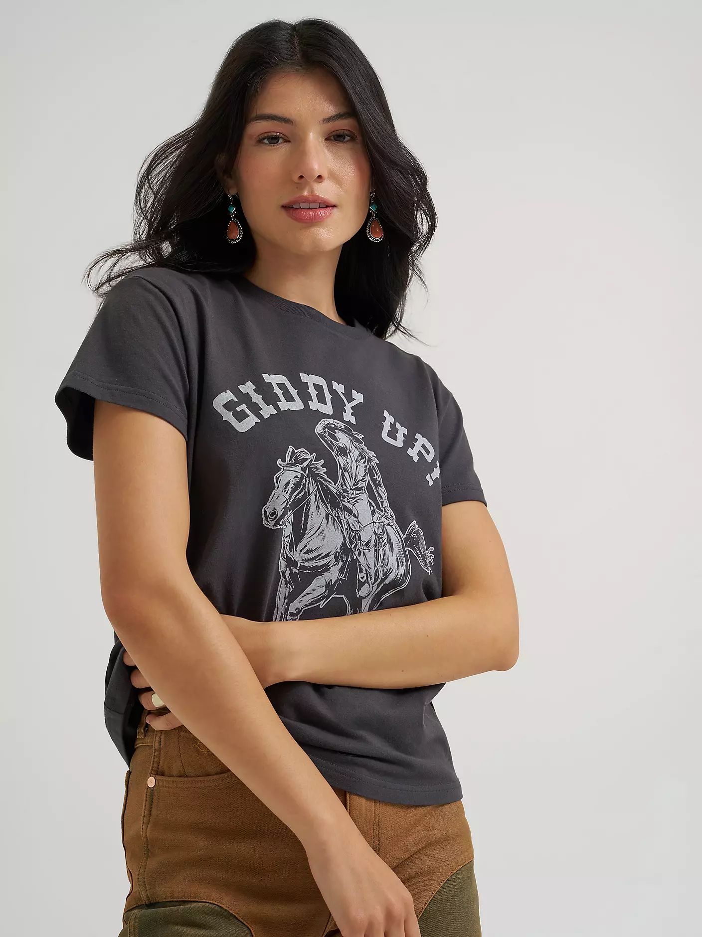 Lainey Wilson X Wrangler Giddy up tee - 3