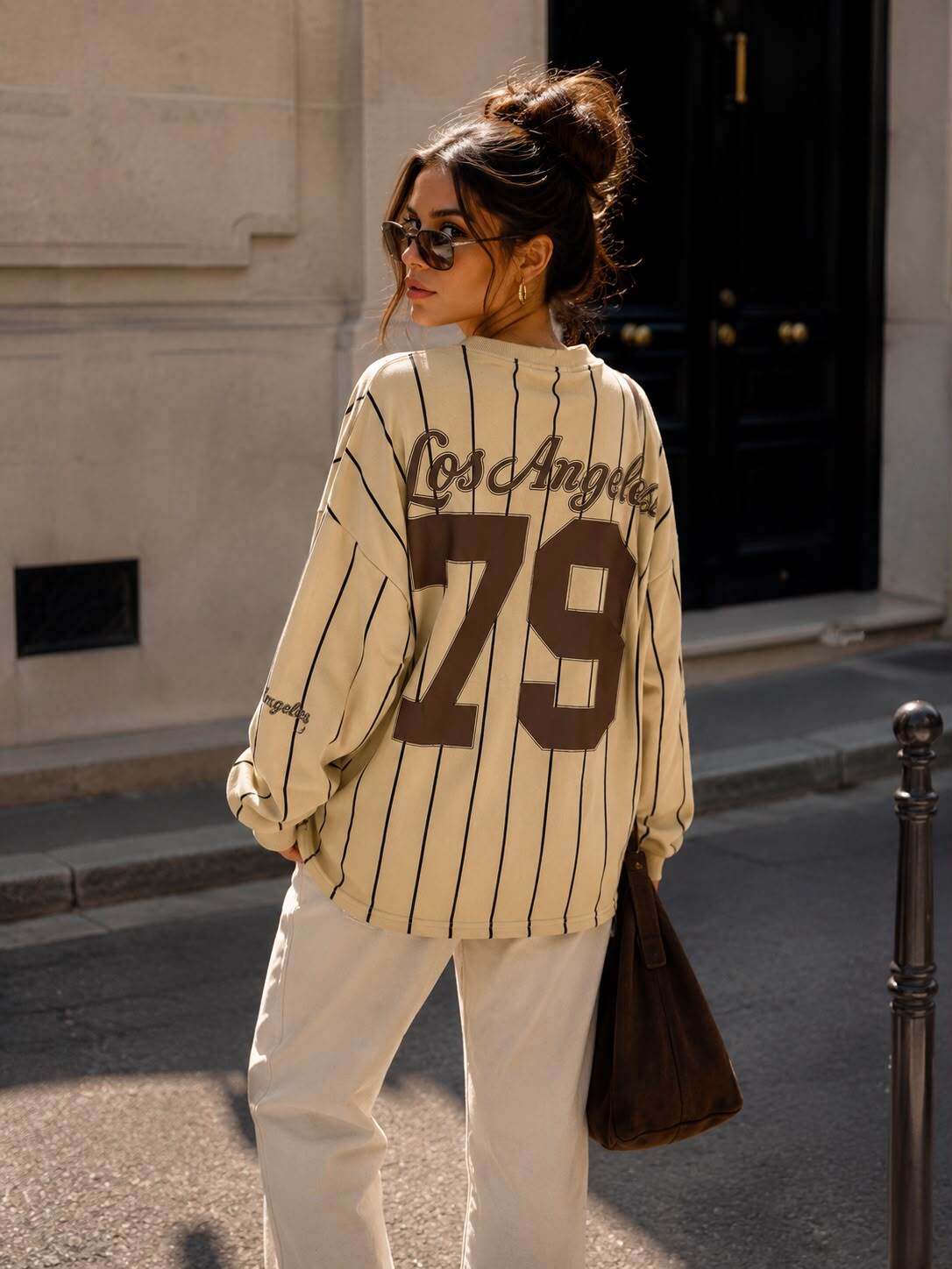 Sweater Los Angeles 79 beige - 2