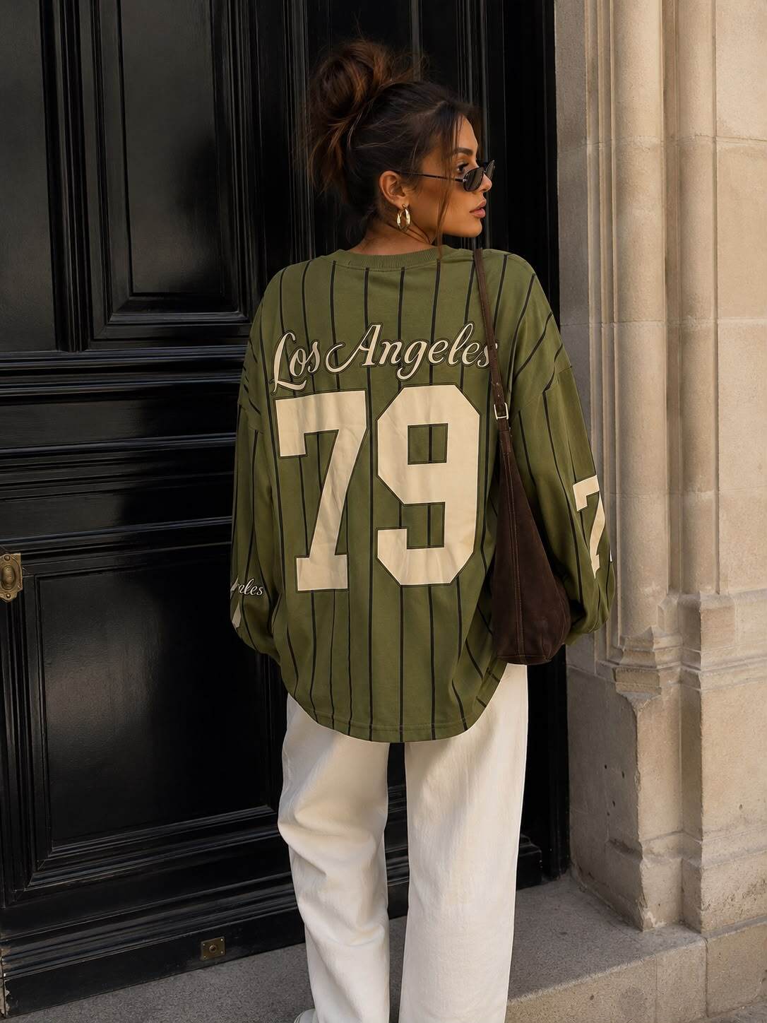 Sweater Los Angeles 79 khaki - 2