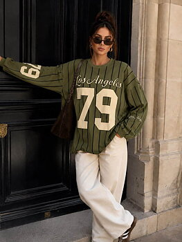 Sweater Los Angeles 79 khaki