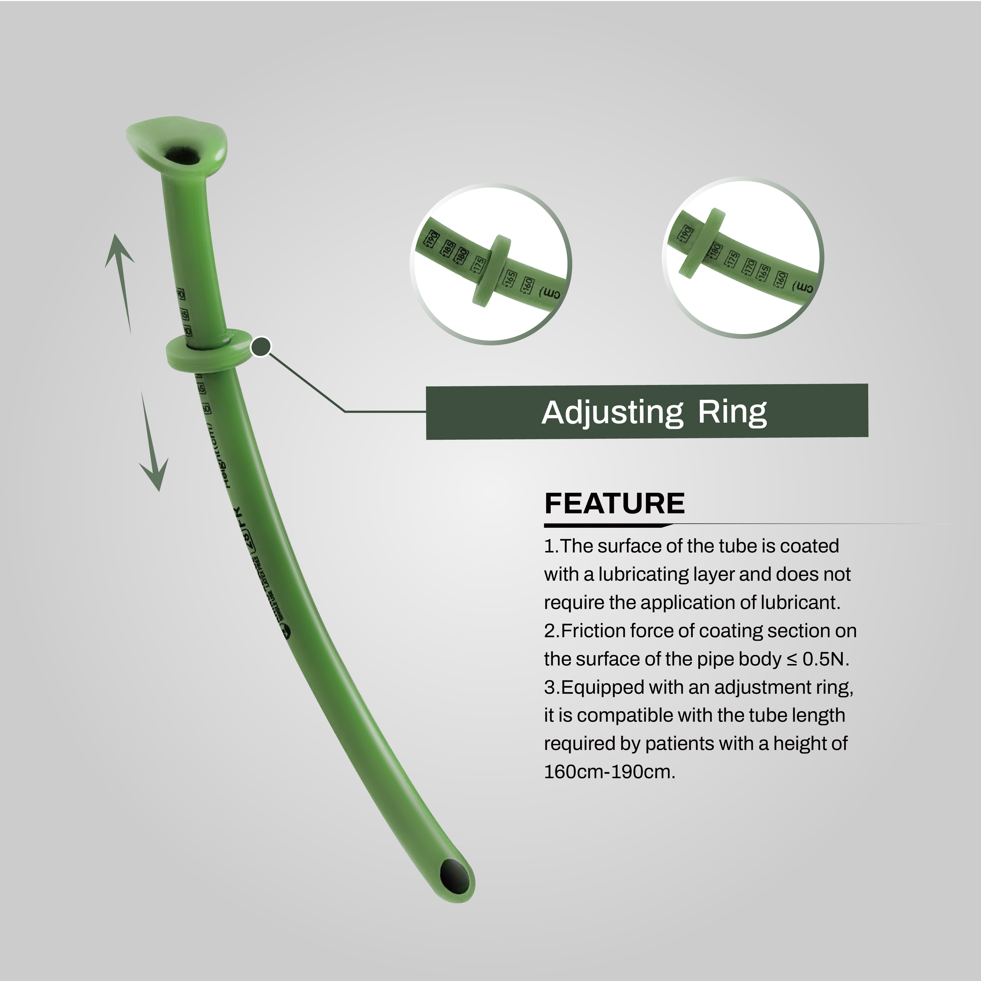 Nasopharyngeal Airway 28FR med glidmedel, Rhino Rescue - 3