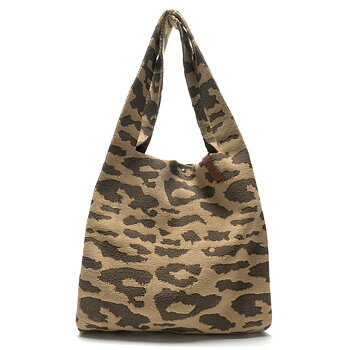 Shopper leo beige/khaki