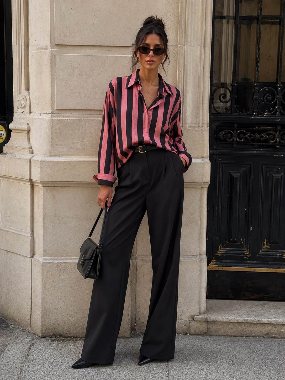 Shirt stripes pink - 3