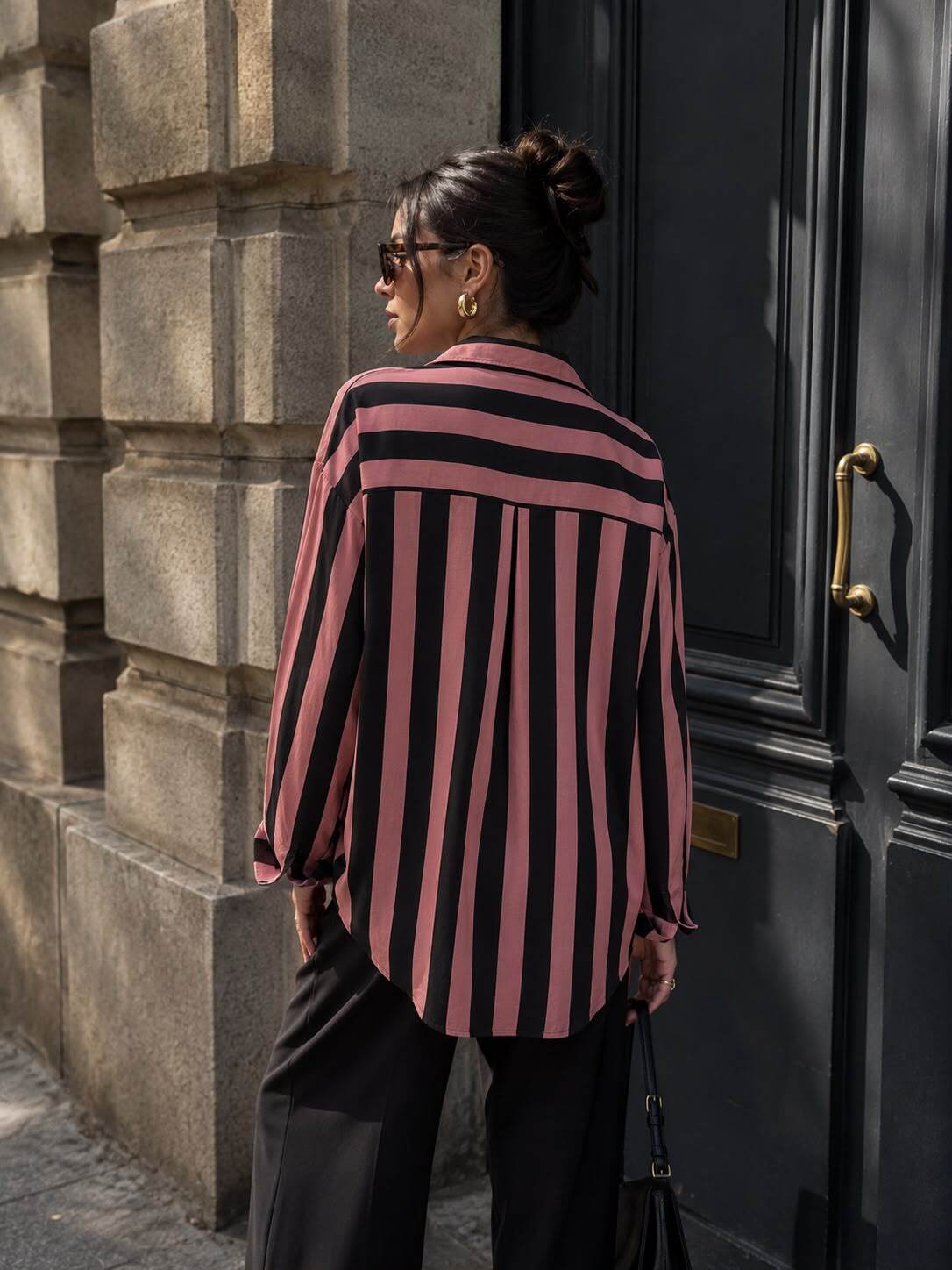 Shirt stripes pink - 2